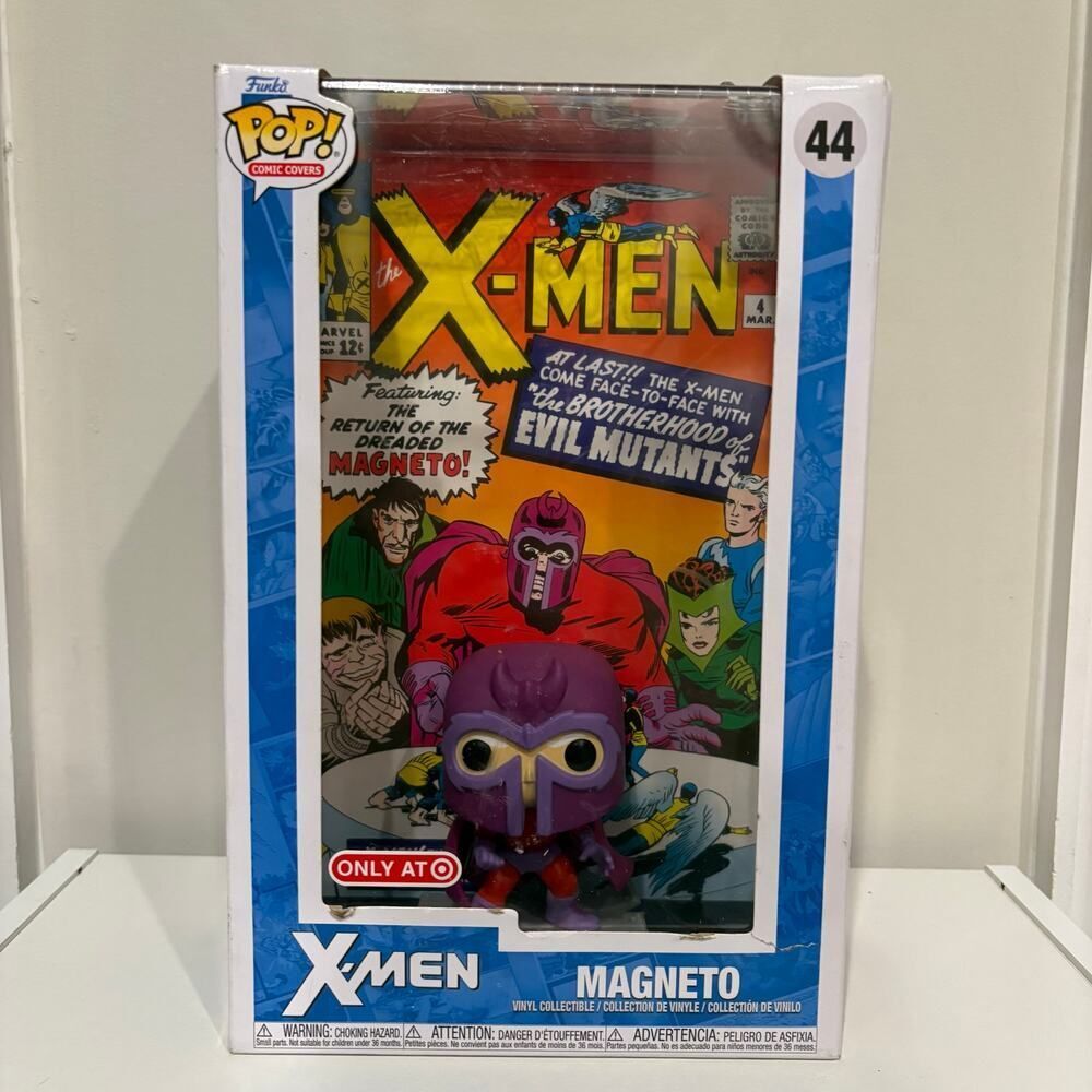 Funko Pop Comic Covers X-Men Magneto Vinyl Collectible 44